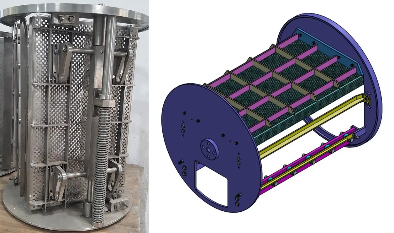 Auto–Clamping Rotation Frame